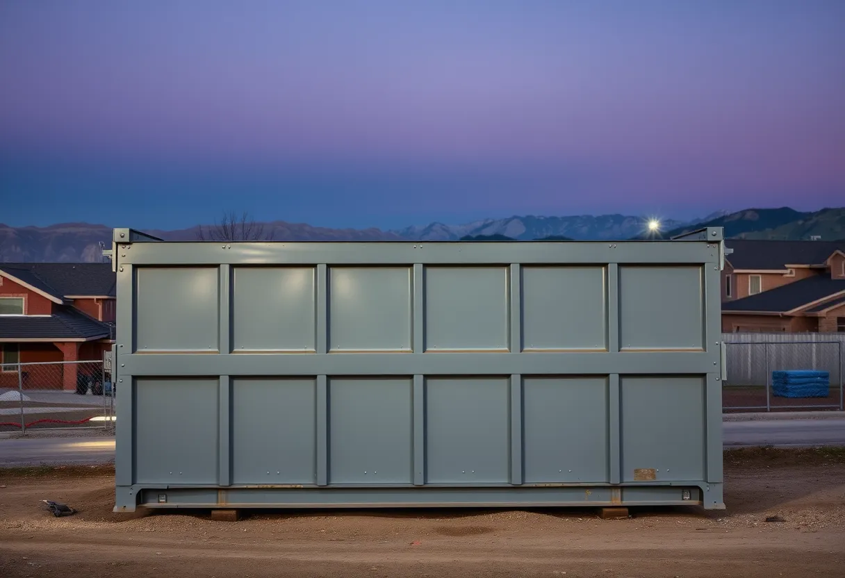 24 Hour Dumpster Rental in Salt Lake City, UT